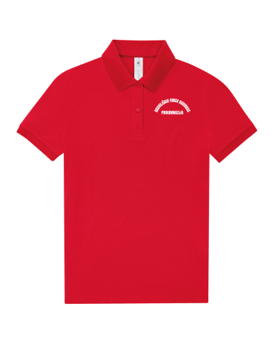 Polo marškinėliai merginoms su užrašu