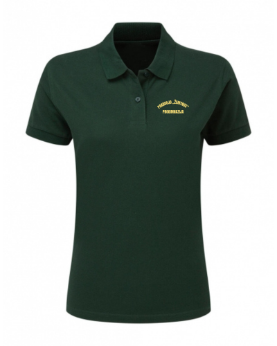 Polo marškinėliai merginoms su užrašu