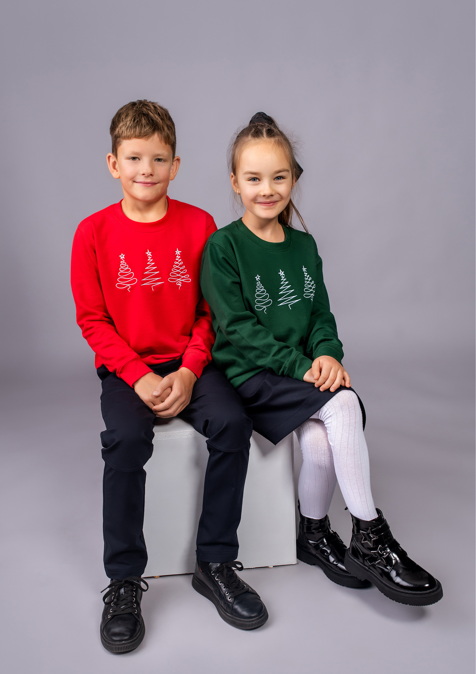 Kalėdinis džemperis be gobtuvo vaikiškas - Image 2