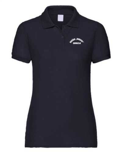 Polo marškinėliai merginoms su užrašu