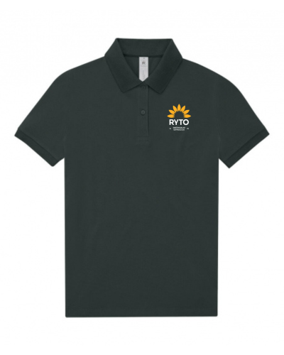 Polo marškinėliai merginoms su spauda