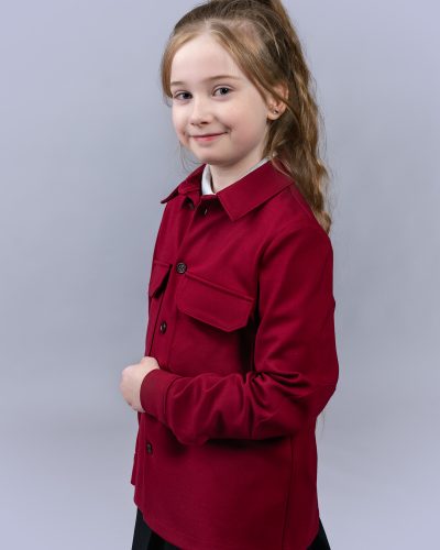 Trikotažinis švarkas mergaitei ir berniukui