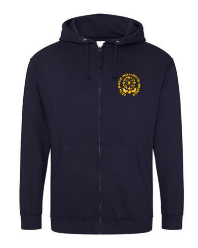 Džemperis užtraukiamas su užrašu