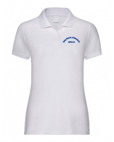 Polo marškinėliai merginoms su užrašu